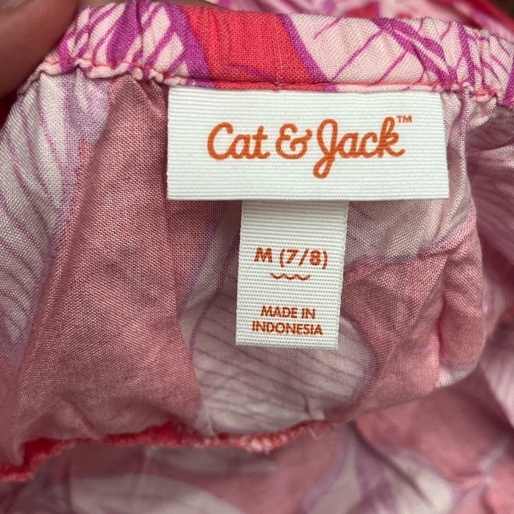 Cat and Jack girls tropical dress